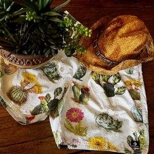 Men's / Unisex - Converse - Desert Sand Cactus Multi Print Resort Shorts - L